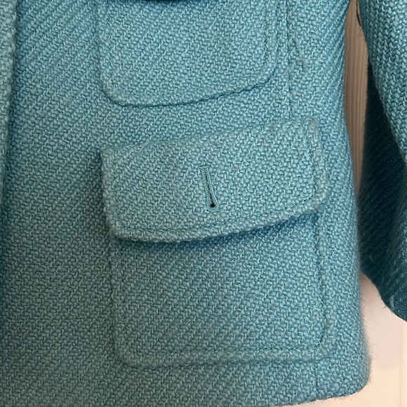 Turquoise Talbots Coat - Picture 4 of 7